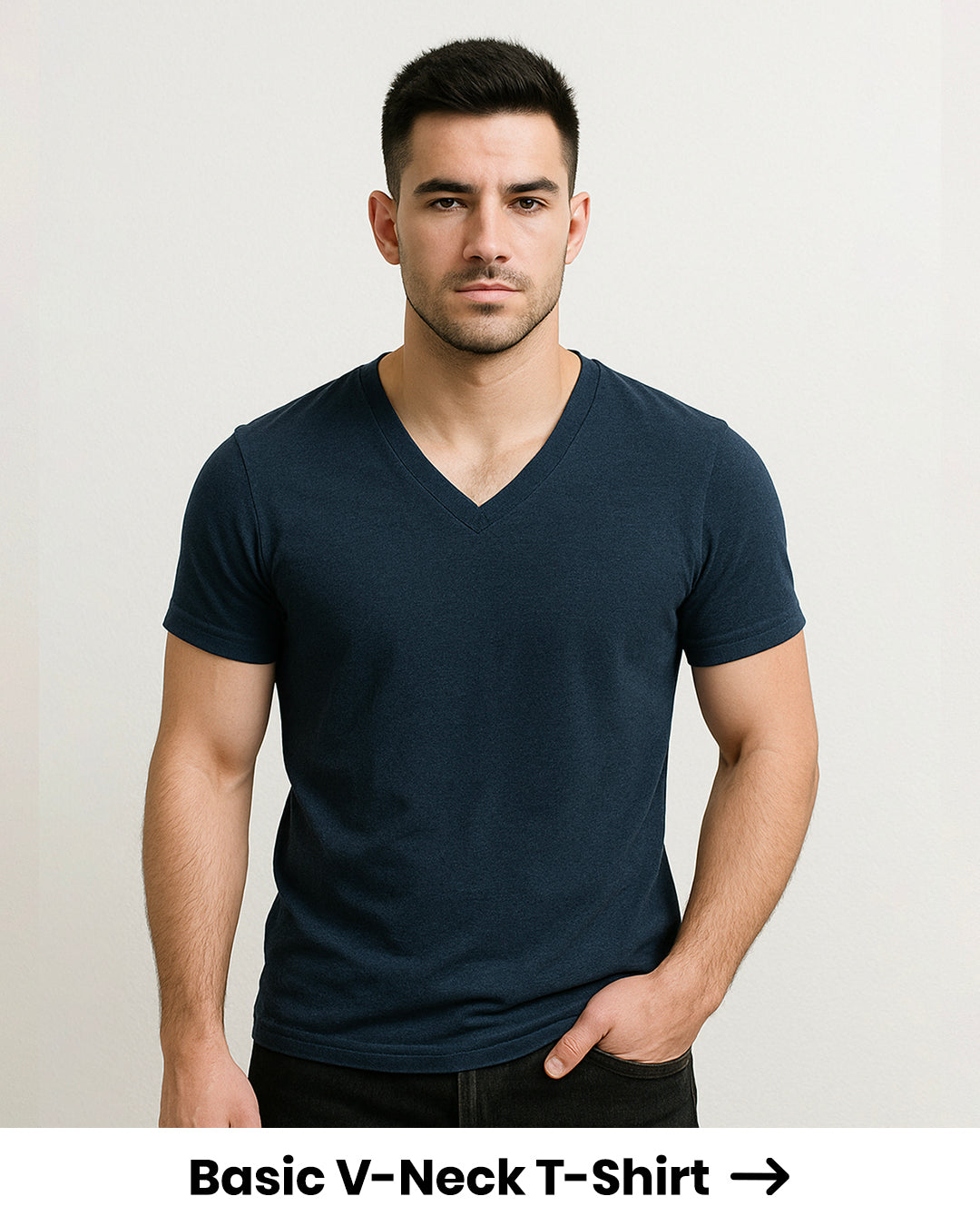 Basic V-Neck T-Shirt