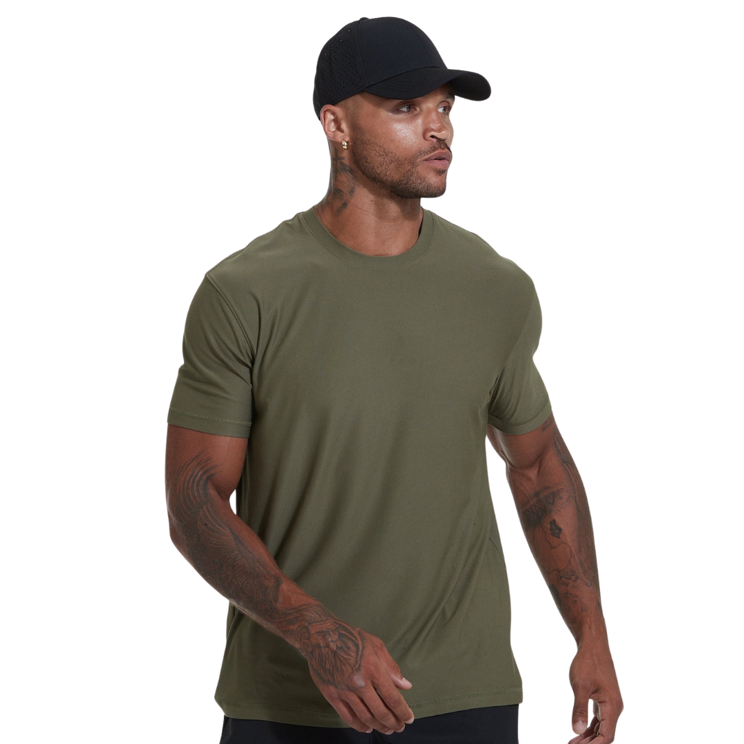 Active Crew Neck  T-Shirt