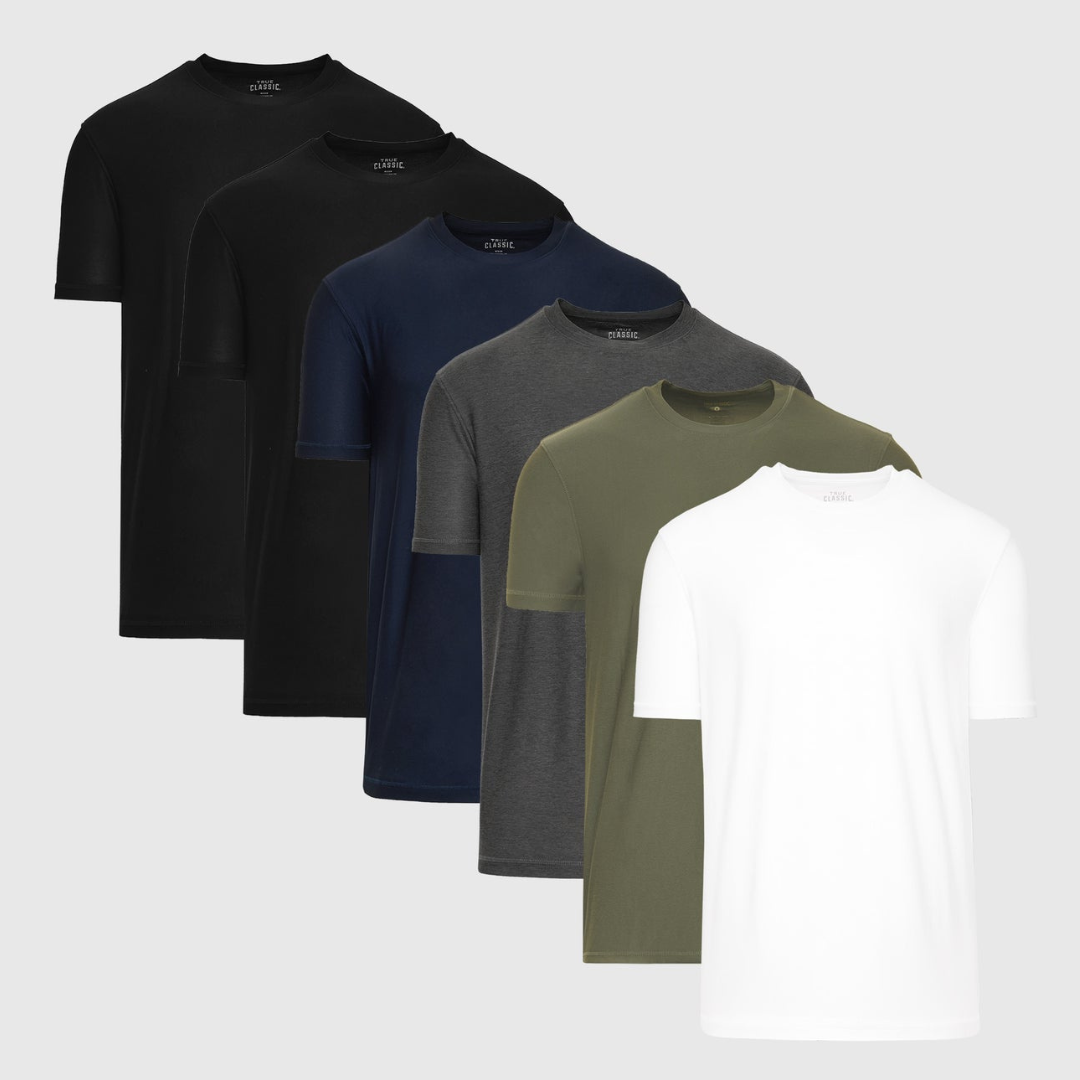 Active Crew Neck  T-Shirt